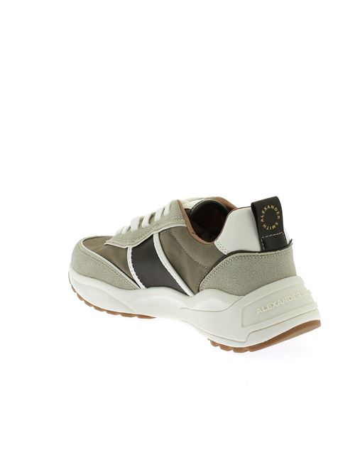 Eco Dover Man sneakers da uomo verde e grigia ALEXANDER SMITH ACBC | AEBBEDM7859LTOX